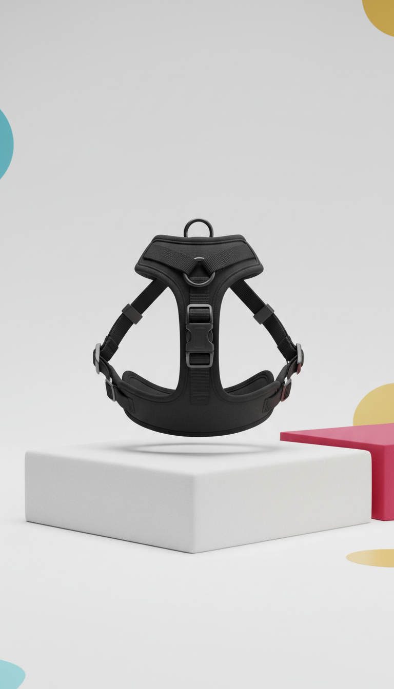 Graphite Black compact travel harness