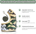 Camo Mesh Cat Harness And Leash Set