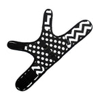 Polka-Dot Canvas Harness And Leash Set For Cats - Black