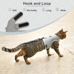 Mesh Cat Harness And Leash Set - Gray