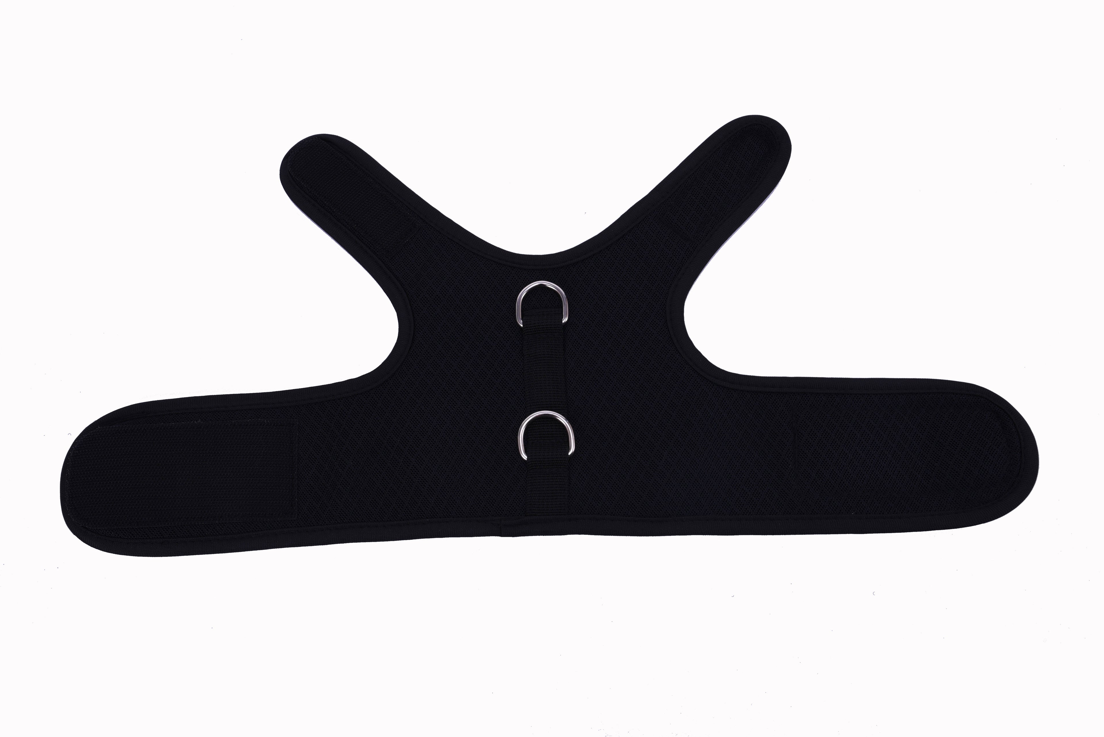 Mesh Cat Harness And Leash Set - Black