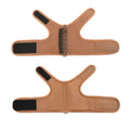 Mesh Cat Harness and Leash Set with Handle - Brown