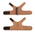 Mesh Cat Harness and Leash Set with Handle - Brown